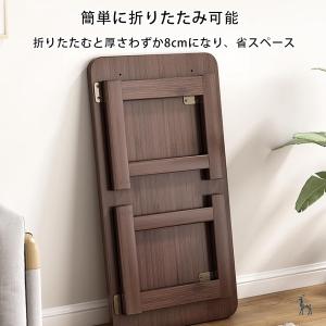 ローテーブル 折りたたみ 座卓 木製 ちゃぶ台...の詳細画像4