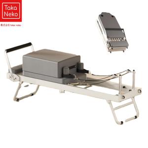 ピラティスコアベッド pilates ピラティストレーニング機器 ヨガストレッチベッド 大型機器 折りたたみ式 強力で安定 最大耐荷重200KG サイレントプーリー アル