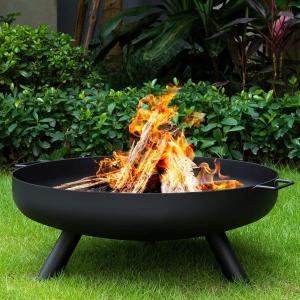 OUTDOOR FIRE COOKING PIT ファイヤー ピット 調理用焼き網付き 屋外