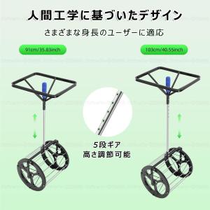 テニスボールカゴ 集球器 80個収納可能 ボー...の詳細画像3