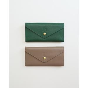 IL BISONTE（イルビゾンテ） 財布 フラップ 三つ折り ロングウォレット