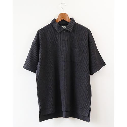 ライディングハイ ポロシャツ RIDING HIGH メンズ SEERSUCKER JERSEY B...