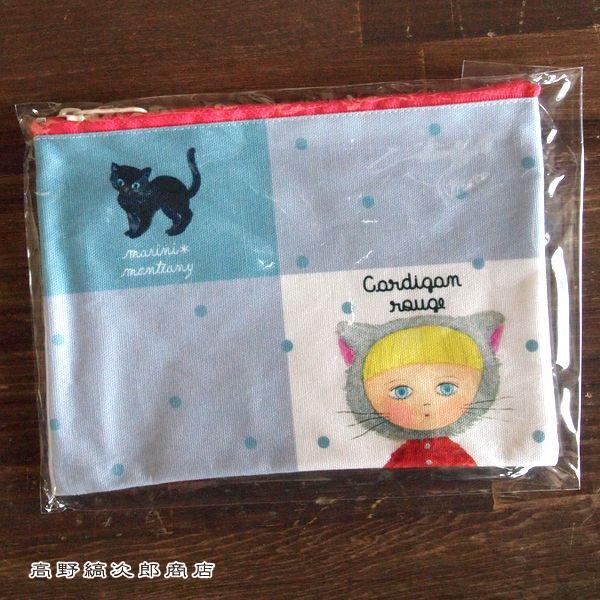 MM.nekoポーチ ルージュ marini*monteany マリーニ・モンティーニ cat【レタ...