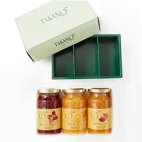 【公式】 新宿高野 ギフト プレゼント お中元 お祝い お土産 果実ジャム3本用 ギフト箱