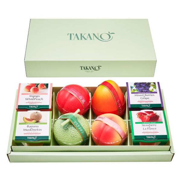 【公式】 新宿高野 ギフト プレゼント 残暑お見舞い お祝い お土産 ２種ゼリーギフトEA