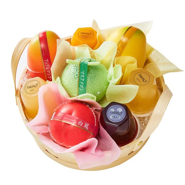 【公式】 新宿高野 ギフト プレゼント 残暑お見舞い お祝い お土産 果実ピュアゼリー＆果実ゼリーセ...