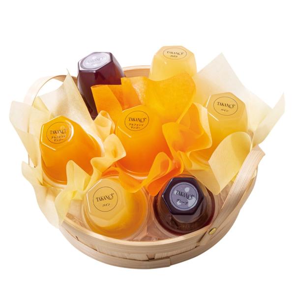 【公式】 新宿高野 ギフト プレゼント 残暑お見舞い お祝い お土産 果実ゼリーおまかせセット7入