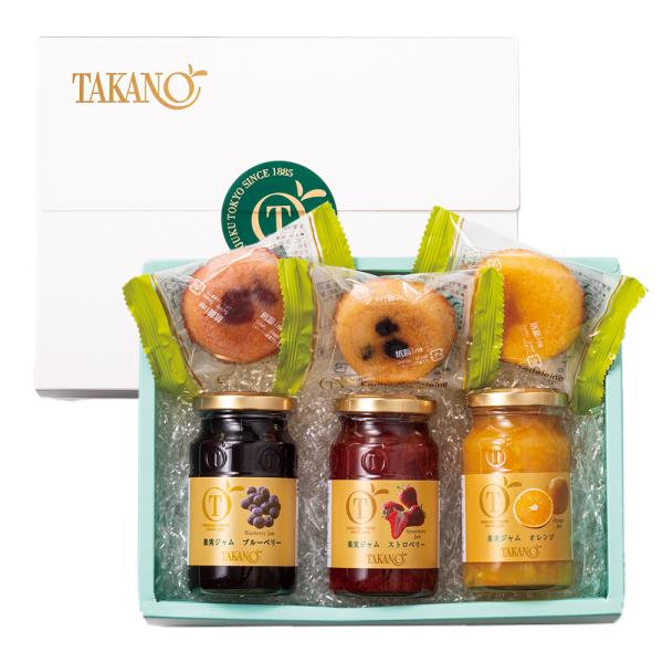 【公式】 新宿高野 ギフト プレゼント お中元 お祝い お土産 果実ジャム＆果実マドレーヌE