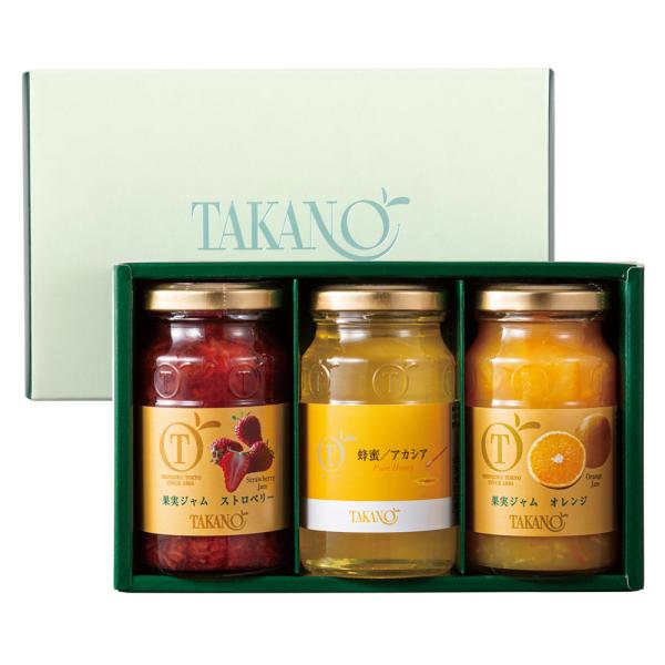 【公式】 新宿高野 ギフト プレゼント お中元 お祝い お土産 果実ジャム＆蜂蜜アカシア3入