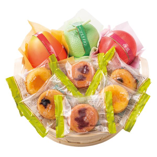 【公式】 新宿高野 ギフト プレゼント お中元 お祝い お土産 果実マドレーヌ＆スイーツギフトEB