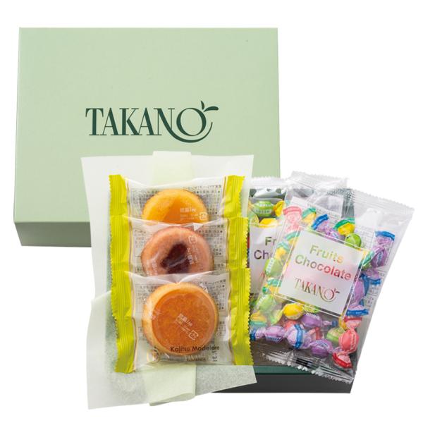 新宿高野 フルーツチョコレート小袋＆果実マドレーヌセット