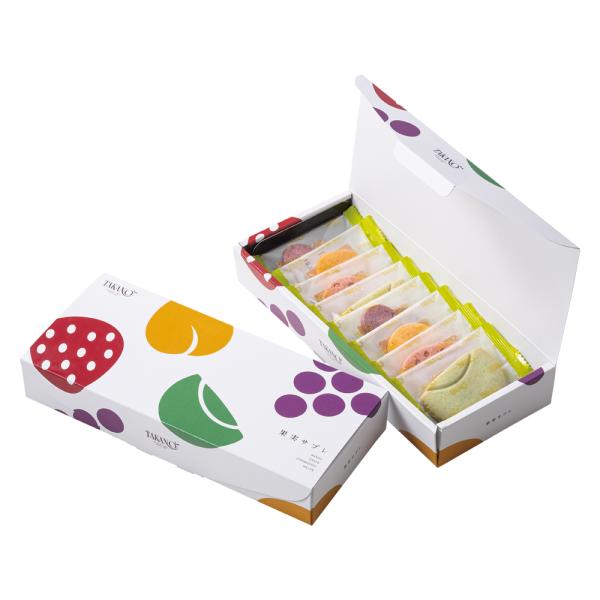 【公式】 新宿高野 ギフト プレゼント お中元 お祝い お土産 果実サブレ 8枚入