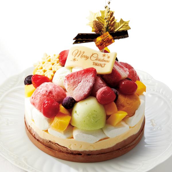 新宿高野 クリスマス Xmasフローズンアントルメ 5号直径約15cm #94771