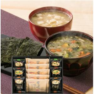 マルコメ 京懐石 フリーズドライ味噌汁&白子のり有明味のリ