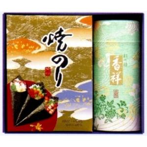 【ニコニコのり】煎茶詰め合わせ　NO.368初盆 新盆 お盆 お返し 返礼品 返品 返品OK 粗供養 香典返し 法要 引出物 御供え ご挨拶 ギフト 【包装選択】【メッセ入｜takano-gift