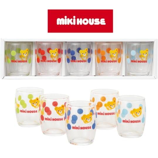 MIKIHOUSE ミキハウスミニグラスセット