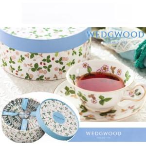WEDGWOOD ウェッジウッド紅茶ワイルドストロベリー ティーバッグセット｜ギフトハウスタカノYahoo!店