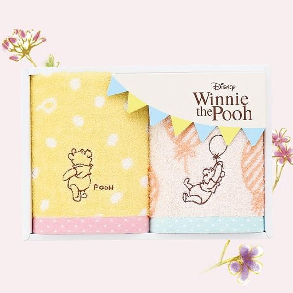 Disney-ディズニー-くまのプーさん ハロー!プー&amp;フレンズゲストタオル2P
