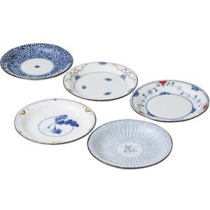 たち吉 花あわせ 和皿5枚揃 : ギフトハウスタカノYahoo!店 - 通販