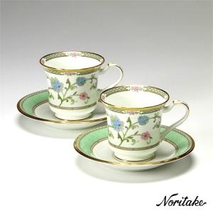 ノリタケ 【ノリタケ】≪ヨシノ≫ ティー・コーヒー碗皿ペア ノリタケ 【ノリタケ】≪ヨシノ≫ ティー・コーヒー碗皿ペア