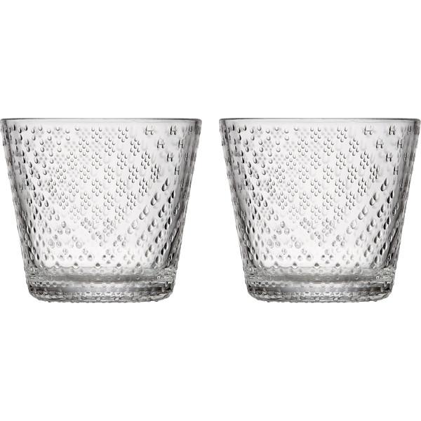 【Iittala】イッタラ　ツンドラ　タンブラー２９０ｍｌ　ペア クリア  1065611