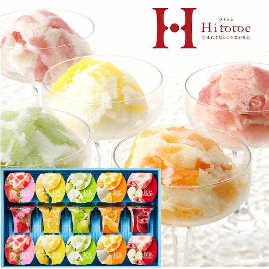 Hitotoe 凍らせて食べる アイスデザート15個入