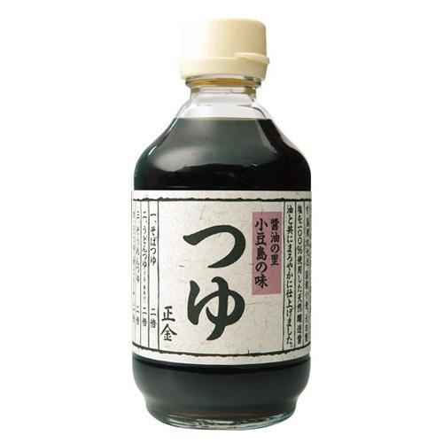 小豆島 正金醤油 つゆ 300ml