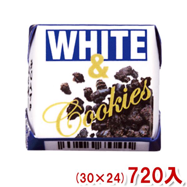 チロルチョコ ホワイト&amp;クッキー (30×24)720入 (駄菓子 チョコレート) (ケース販売)(...