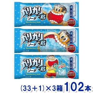 赤城乳業 ガリガリ君 ソーダ (33+1)×2箱 68本入 (冷凍)(熱中症対策