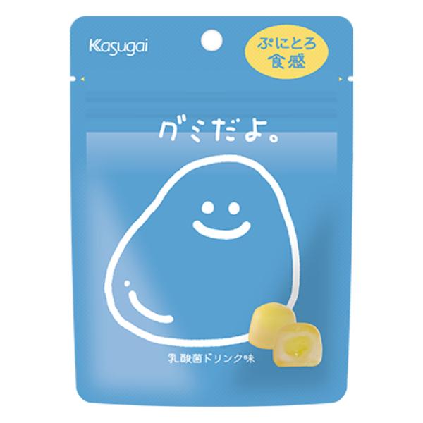 春日井製菓 グミだよ。 乳酸菌ドリンク味 60g×6袋入 (乳酸菌 グミ お菓子 おやつ 景品 販促...
