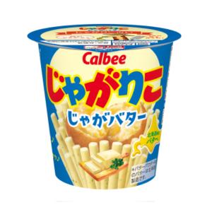 カルビー じゃがりこ じゃがバター 55g×12入 (スナック お菓子 おやつ まとめ買い 箱買い)｜ゆっくんのお菓子倉庫ヤフー店