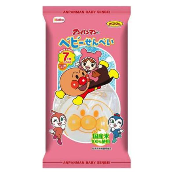 栗山米菓 アンパンマンのベビーせんべい 12枚×12入 (せんべい 米菓 アンパンマン お菓子 おや...