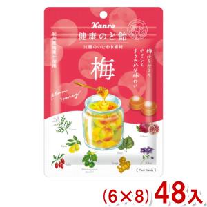 カンロ 90g 健康のど飴 梅 48入    本州一部