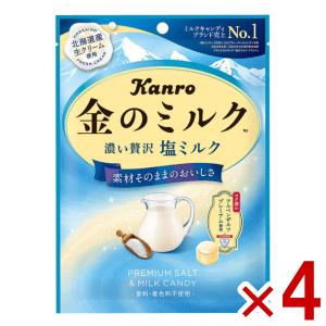 カンロ 濃い贅沢 金のミルクキャンディ 80g×6個 : くすりのレデイ