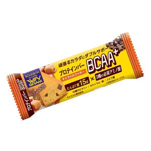 ブルボン プロテインバー BCAA＋ キャラメルクッキー 40g×9入 (WIN GRAM ウィングラム 栄養補給)｜takaoka