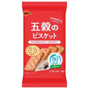 ブルボン 32枚 五穀のビスケット (6×4)...の詳細画像1