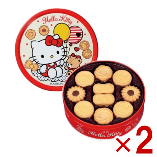 ブルボン バタークッキー缶 ハローキティ 60枚×2缶 (あすつく 優良配送)(ギフト プレゼント ...