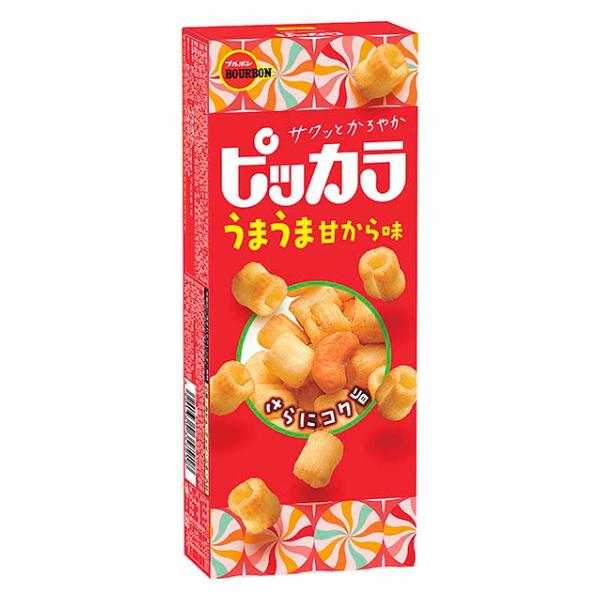 ブルボン ピッカラ うまうま甘から味 51g×10入 (カシューナッツ スナック お菓子 おやつ 景...