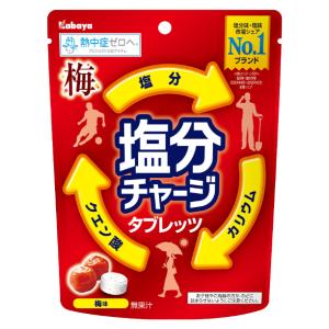 カバヤ 81g 塩分チャージタブレッツ 梅 (...の詳細画像1
