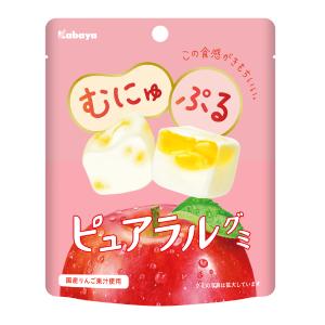 Kabaya カバヤ 58g ピュアラルグミ りんご (8×12)96入 (林檎 グミ お