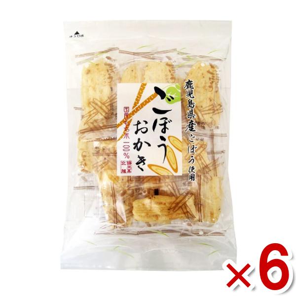 北越 ごぼうおかきおかき FS 15枚×6袋 (鹿児島県産ごぼう 米菓) (Y80) 本州一部送料無...