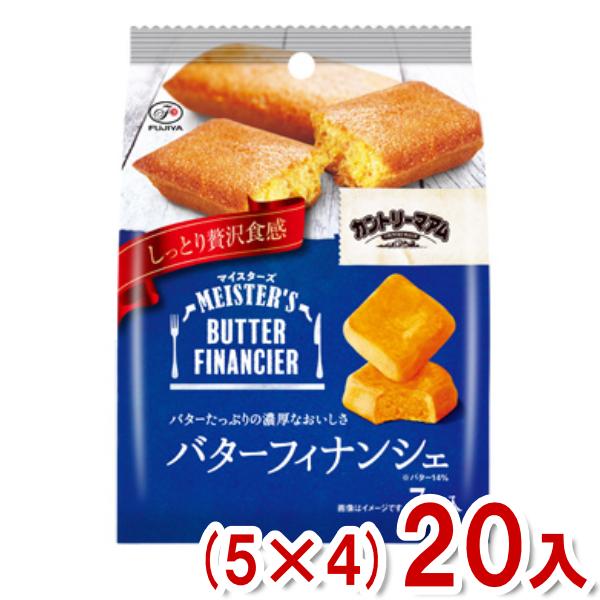 不二家 7枚 カントリーマアムマイスターズ バターフィナンシェ (5×4)20入 (クッキー お菓子...