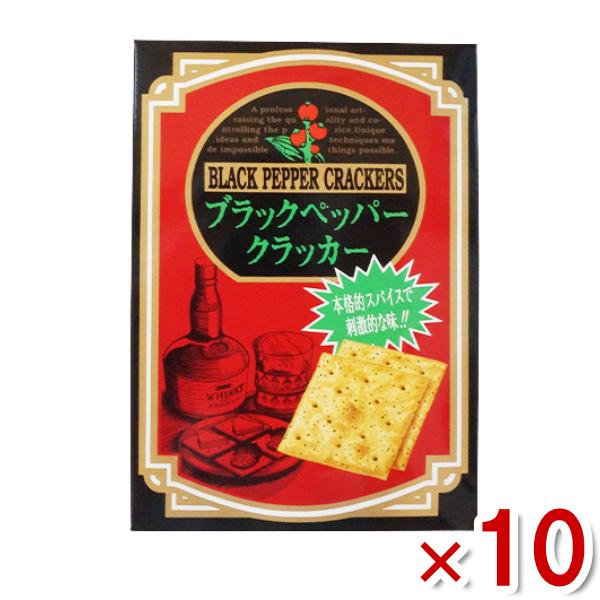 前田製菓 5枚×6袋 ブラックペッパークラッカー (BOXタイプ) 10入 (Y80) (ケース販売...