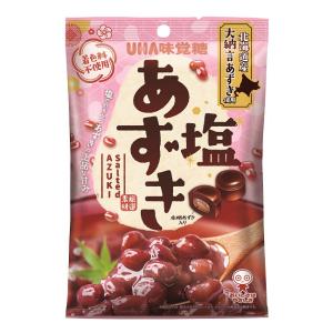味覚糖 塩あずき 109g×6入 (小豆 あずき キャンディー 飴 お菓子 おやつ まとめ買い)｜takaoka