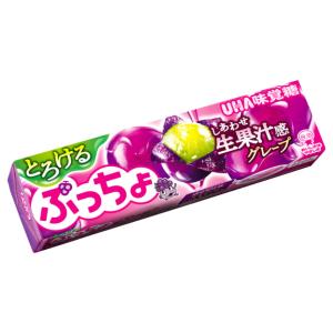 UHA味覚糖 味覚糖 10粒 ぷっちょスティック とろけるグレープ (10×4)40
