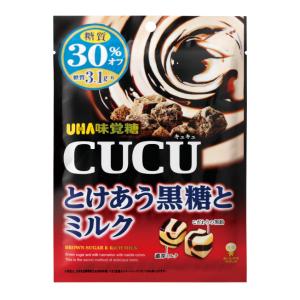 味覚糖 CUCU とけあう黒糖とミルク 80g×...の商品画像