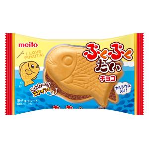 meito 名糖ぷくぷくたい エアインチョコ (10×2)20入 (チョコレート