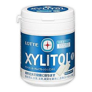 ロッテ キシリトールガム ライムミント ファミリーボトル6入 : ゆっ  