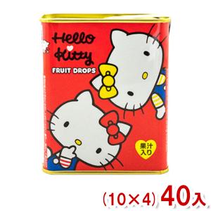 サクマ ハローキティ缶ドロップス 75g×10入 (缶入りドロップ