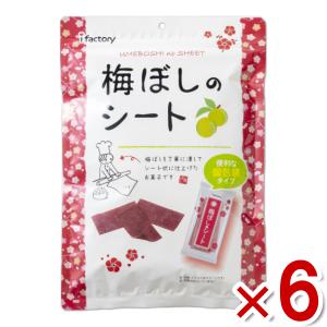アイファクトリー メガ梅ぼしのシート 115g×12袋入 (個包装) (うめ